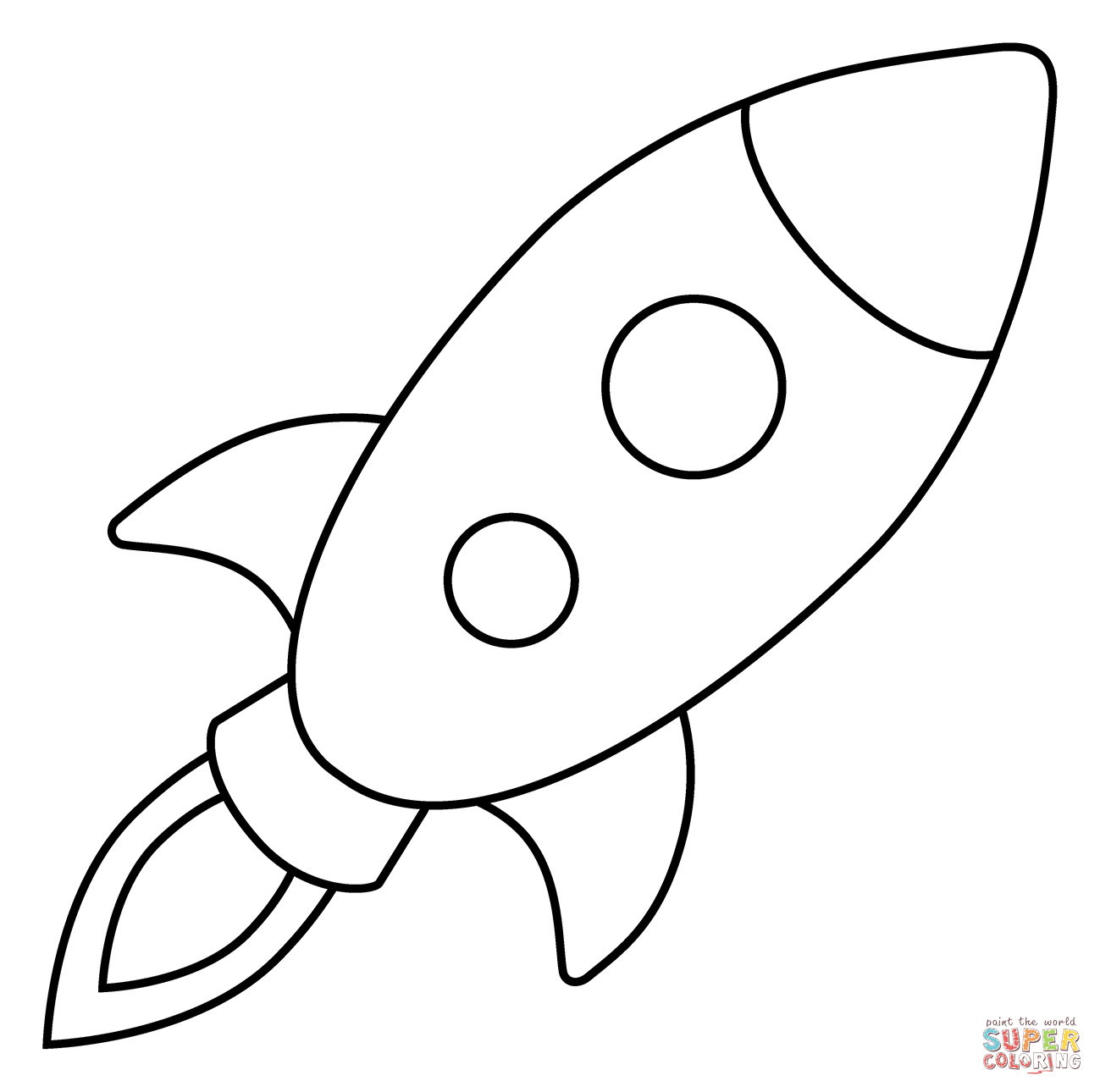 Rocket emoji coloring page free printable coloring pages