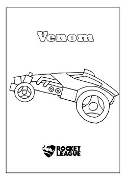 Rocket league coloring pages unleash your creativity and score artistic goals