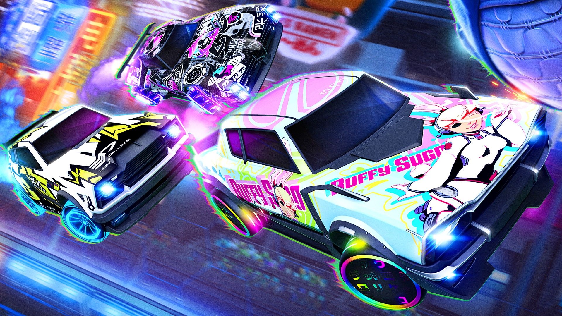 Tune your ride with neo tokyo aftermarket decal packs rocket league