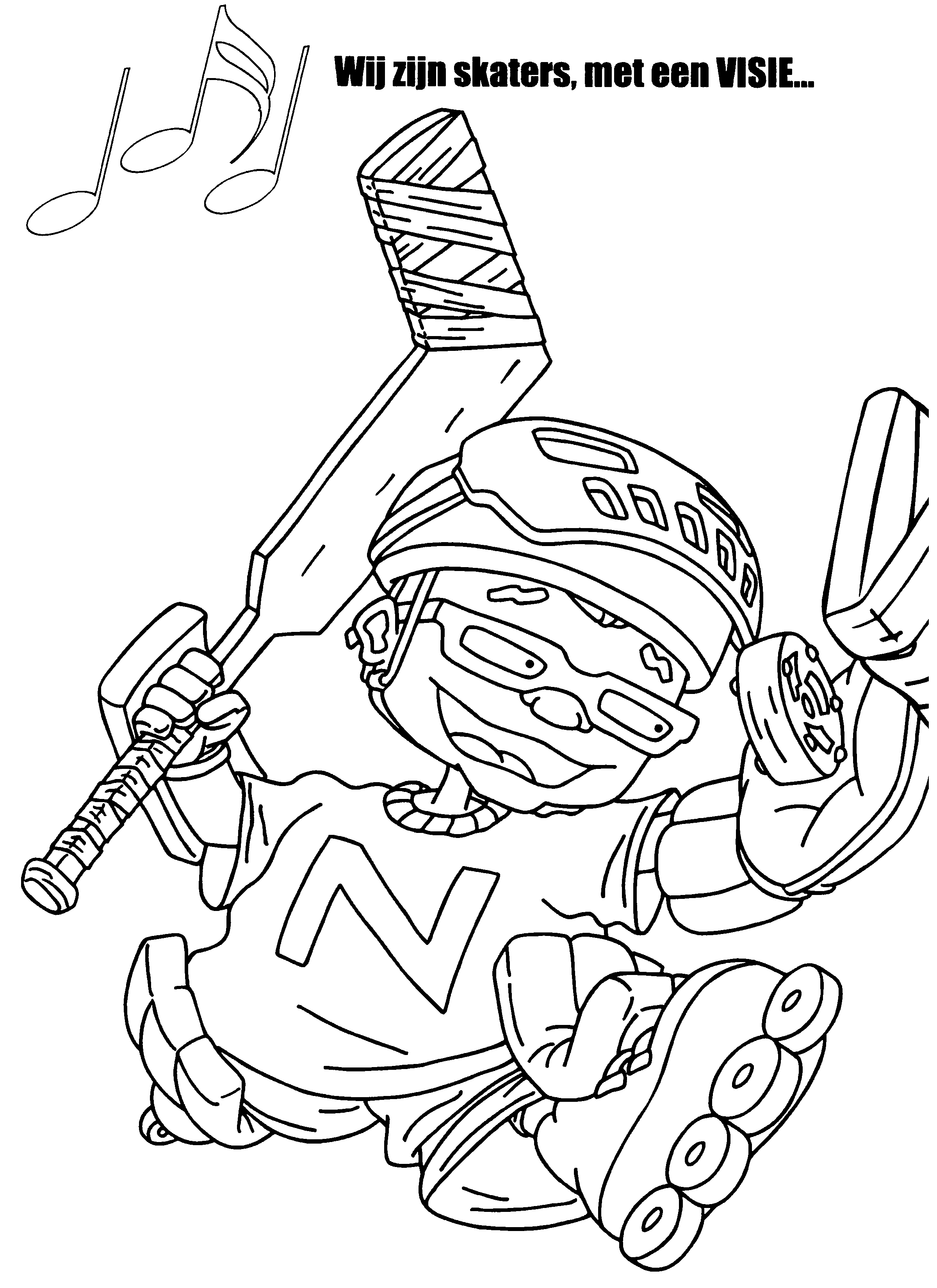 Coloring page rocket power cartoons â printable coloring pages