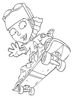 Rocket power ideas rocket power free printable coloring pages coloring pages