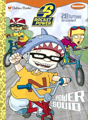 Rocket power power squid coloring books at retro reprints