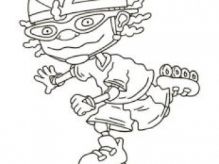 Best rocket power coloring pages for kids