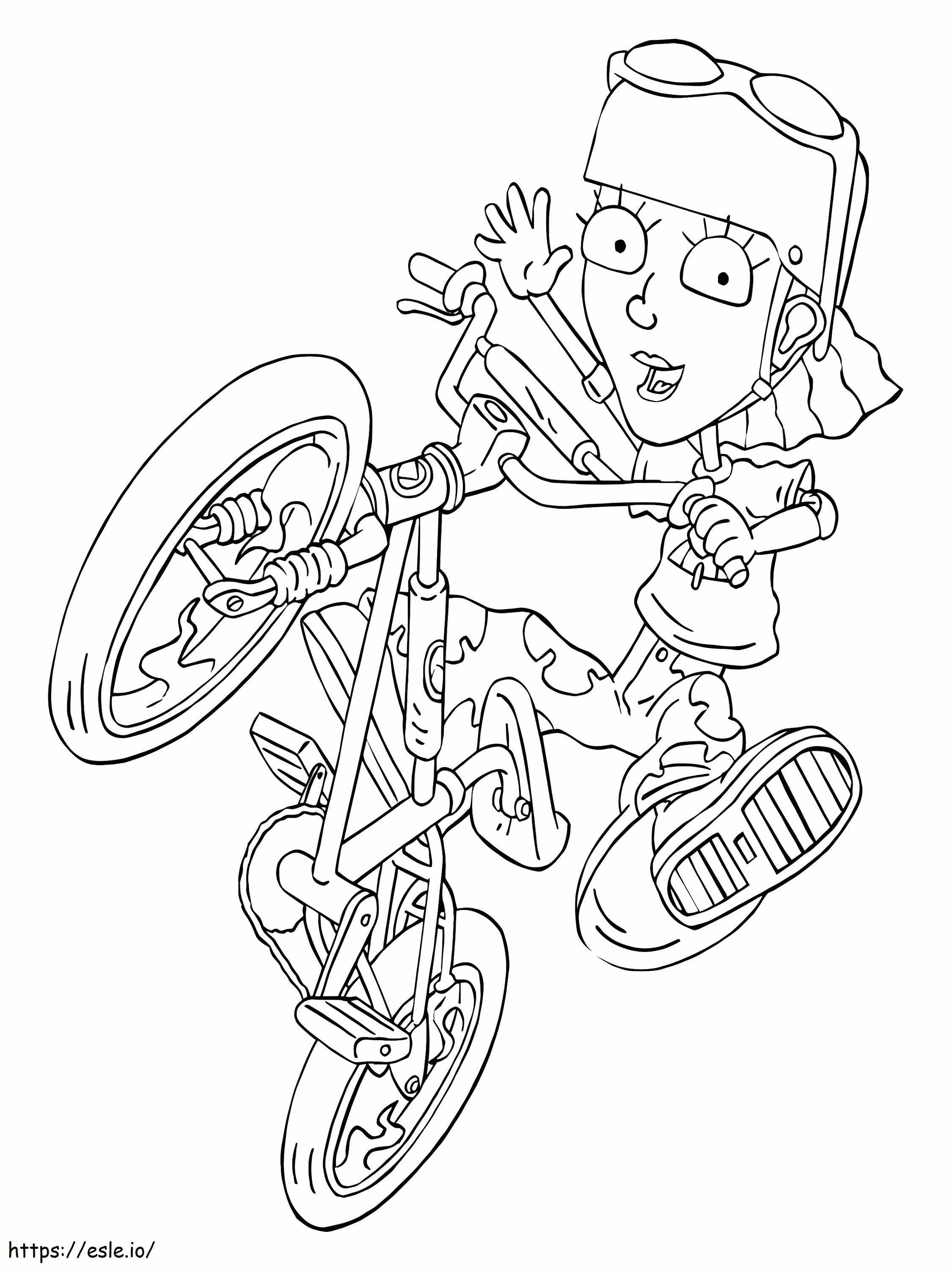 Rocket power coloring page