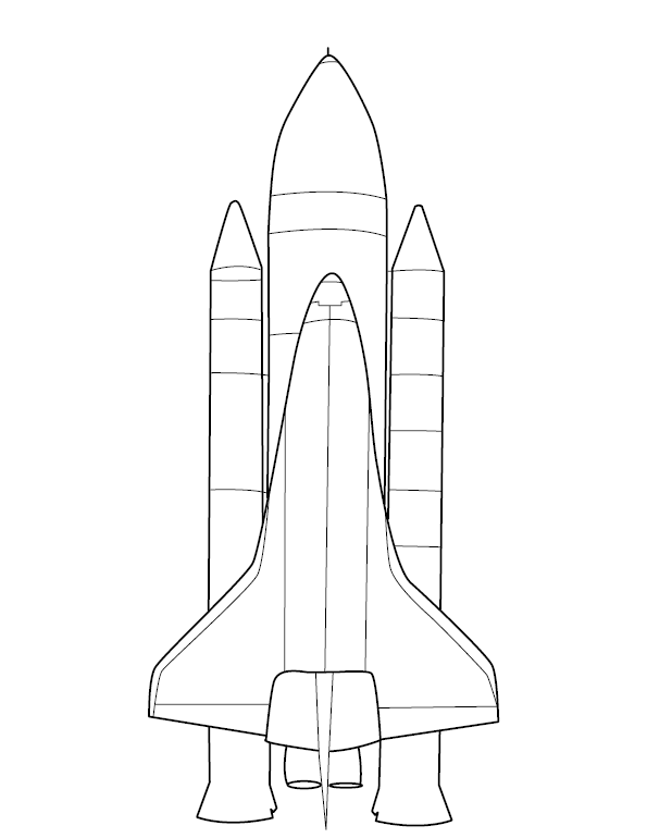 Rocket colouring page free colouring book for children â monkey pen store