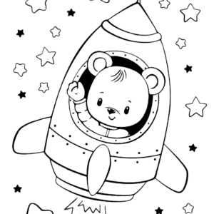 Rocket coloring pages printable for free download