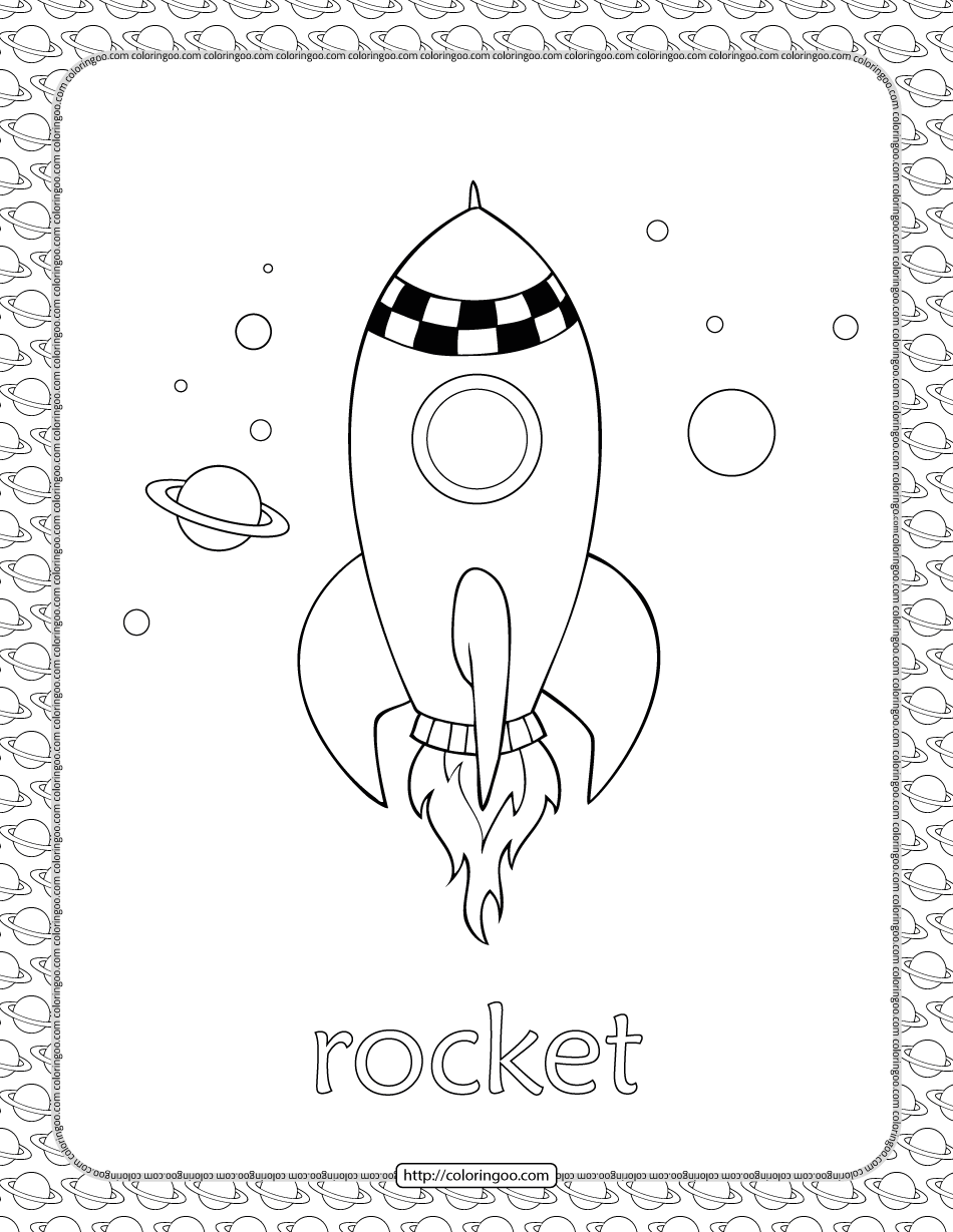 Free printable rocket coloring page book pdf file top quality coloring pages here for children â coloring pages free printables free printable coloring pages