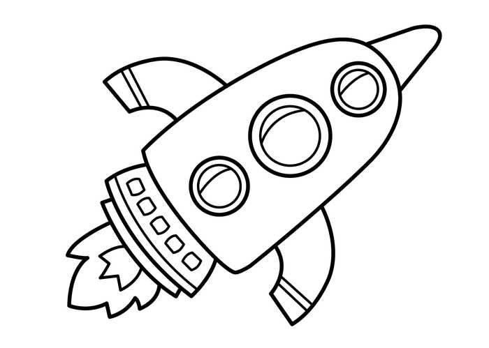 Space coloring pages pdf