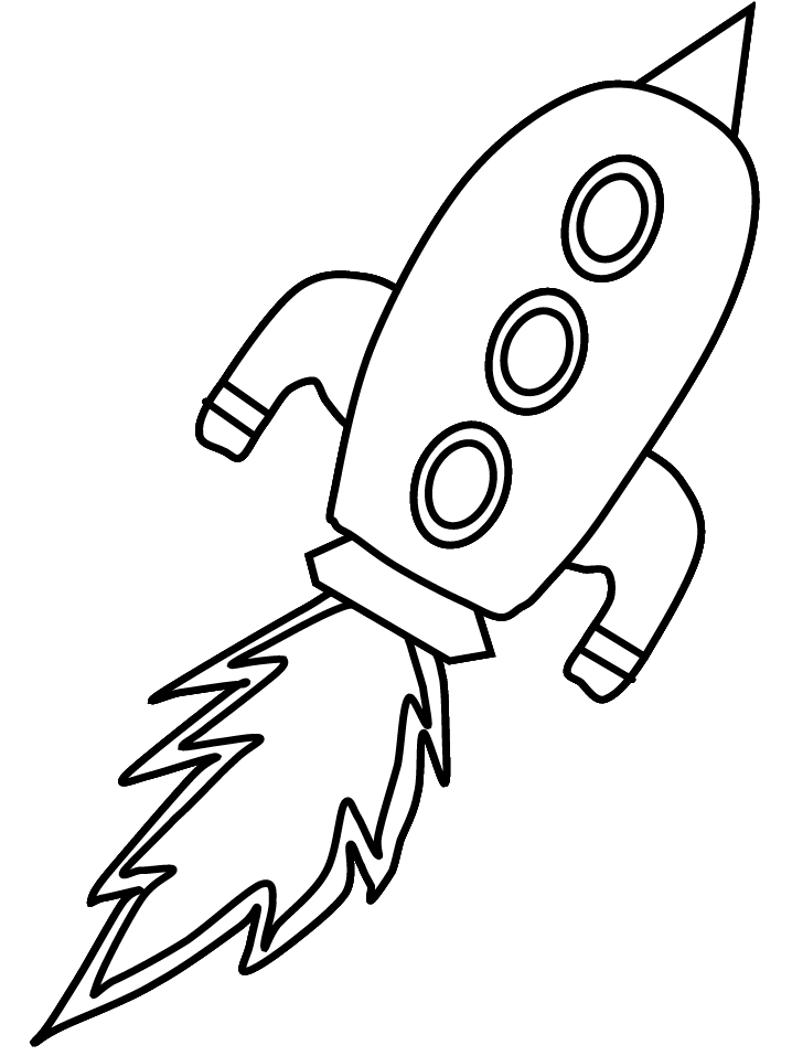 Free printable rocket ship coloring pages for kids