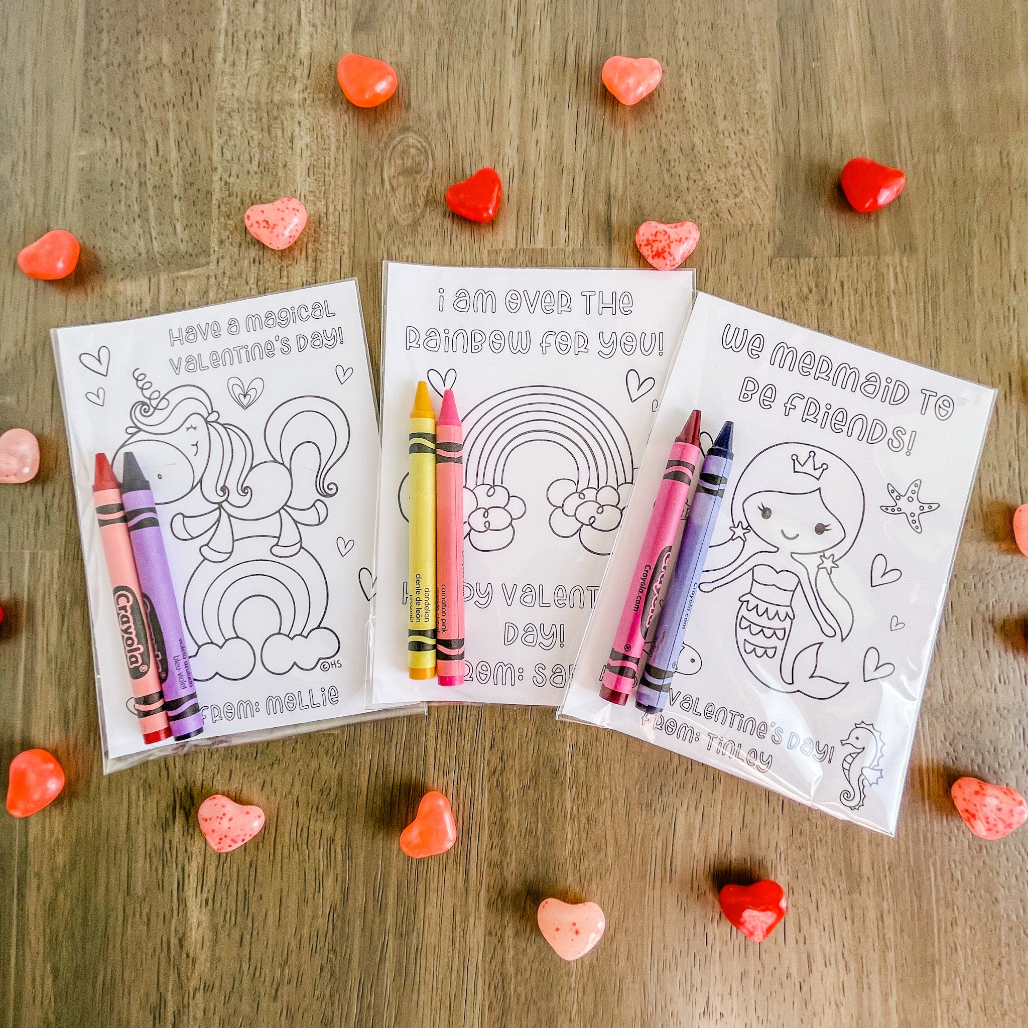 Rocket valentines day coloring cards instant download â