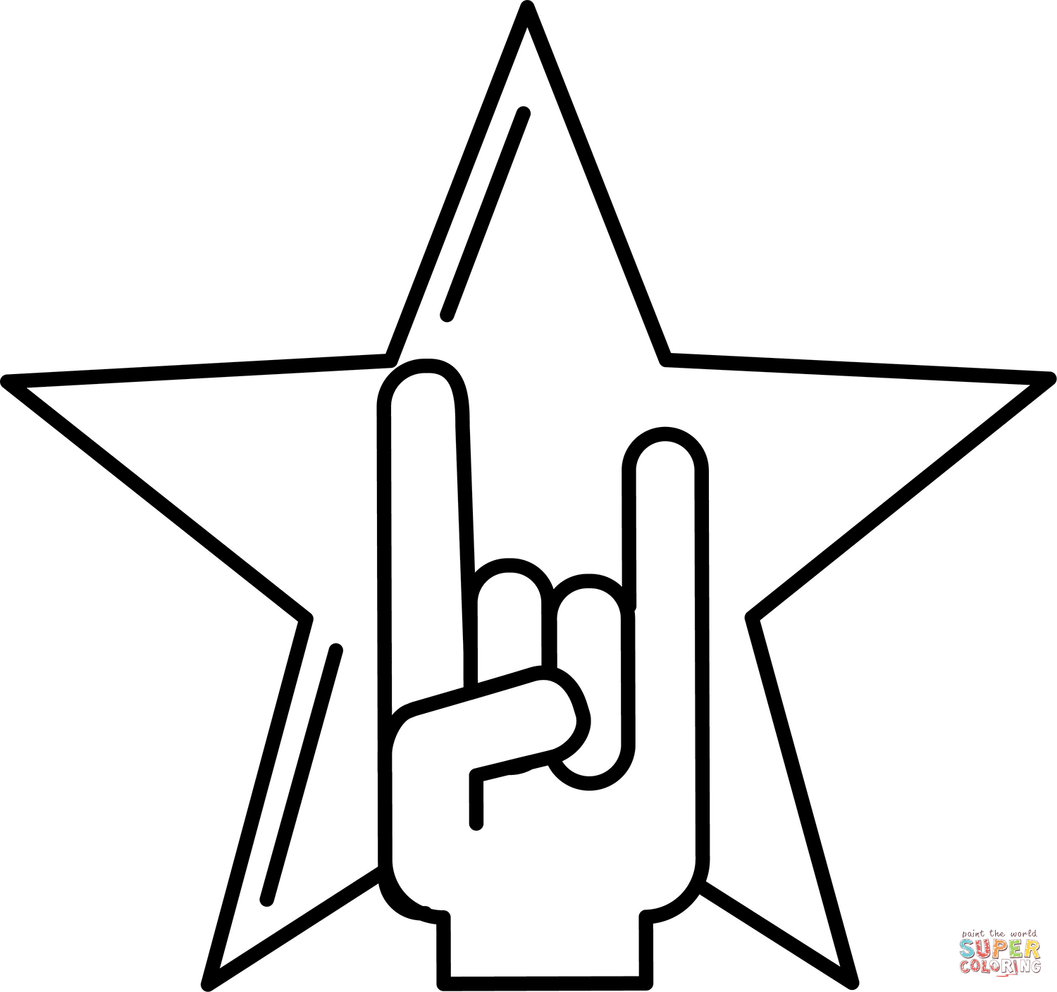 Rock star coloring page free printable coloring pages