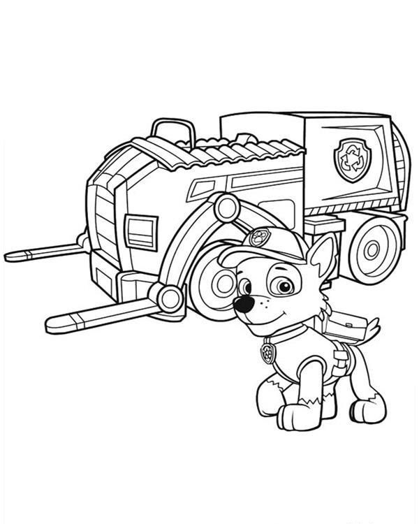 Best rocky paw patrol coloring pages ideas paw patrol coloring pages paw patrol coloring paw patrol