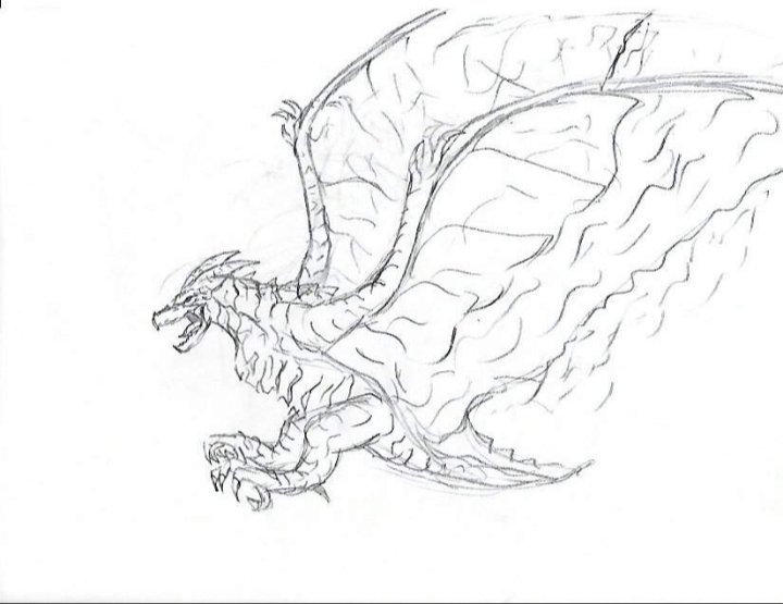 Um desenho qual quer do rodan godzilla brasil amino