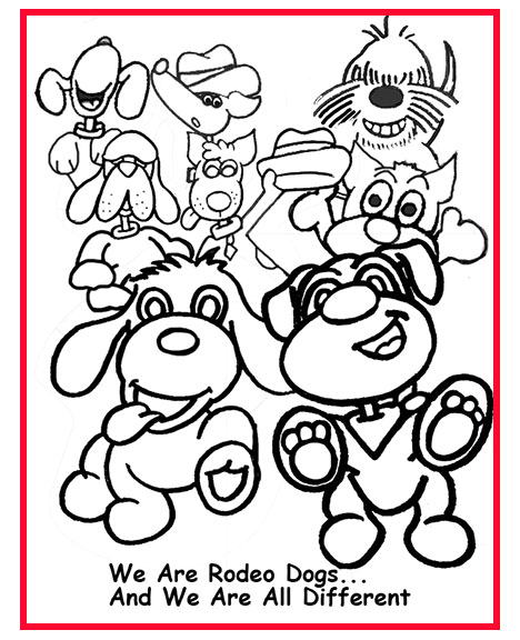 Rodeo dogs fun page