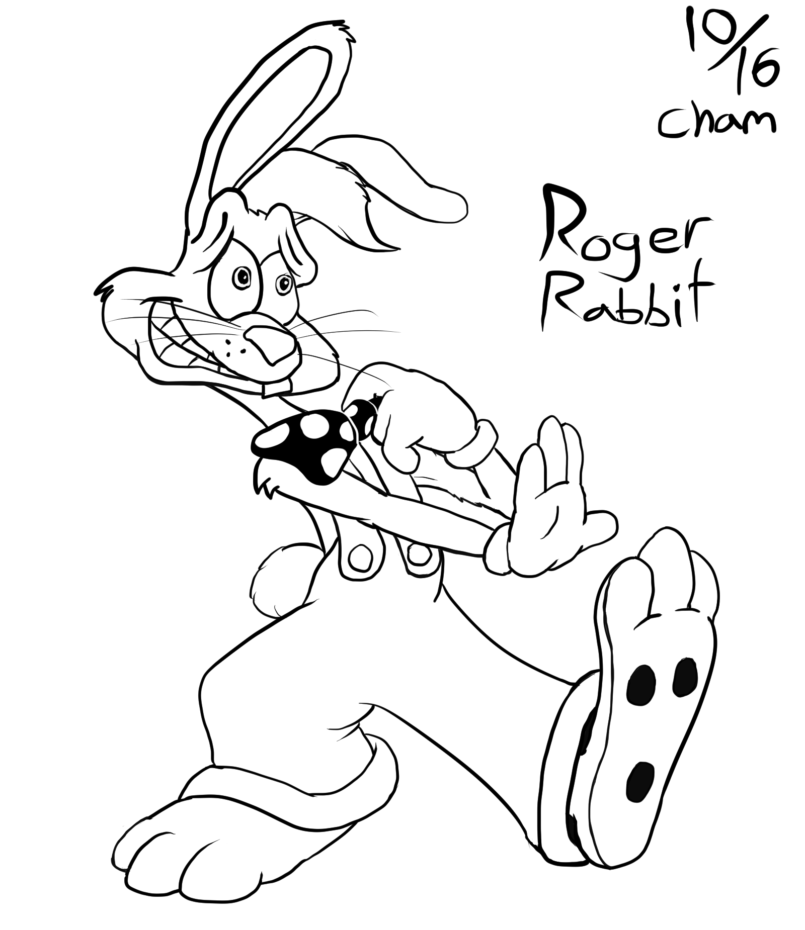 Chammy on x roger rabbit