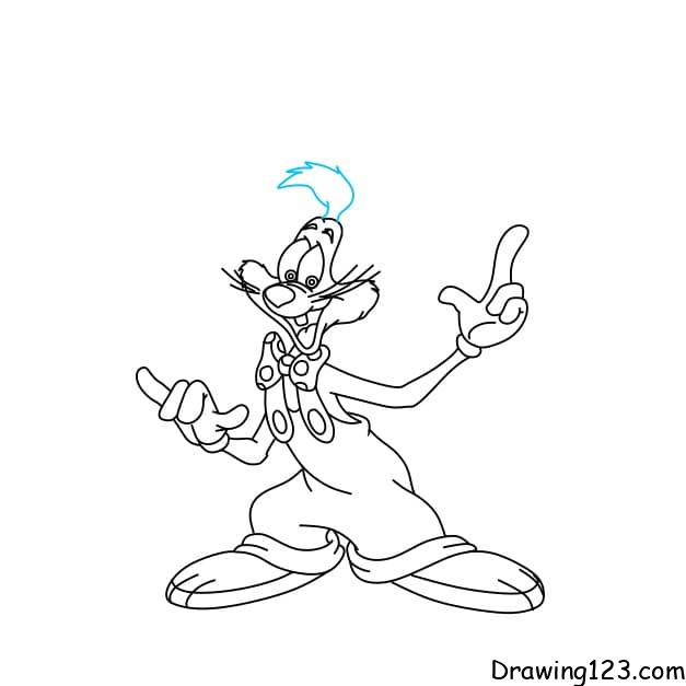 Roger rabbit drawing tutorial