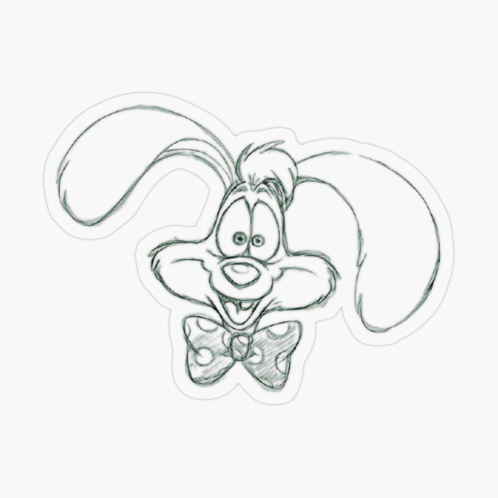 Roger rabbit art board print for sale by kevinroberts