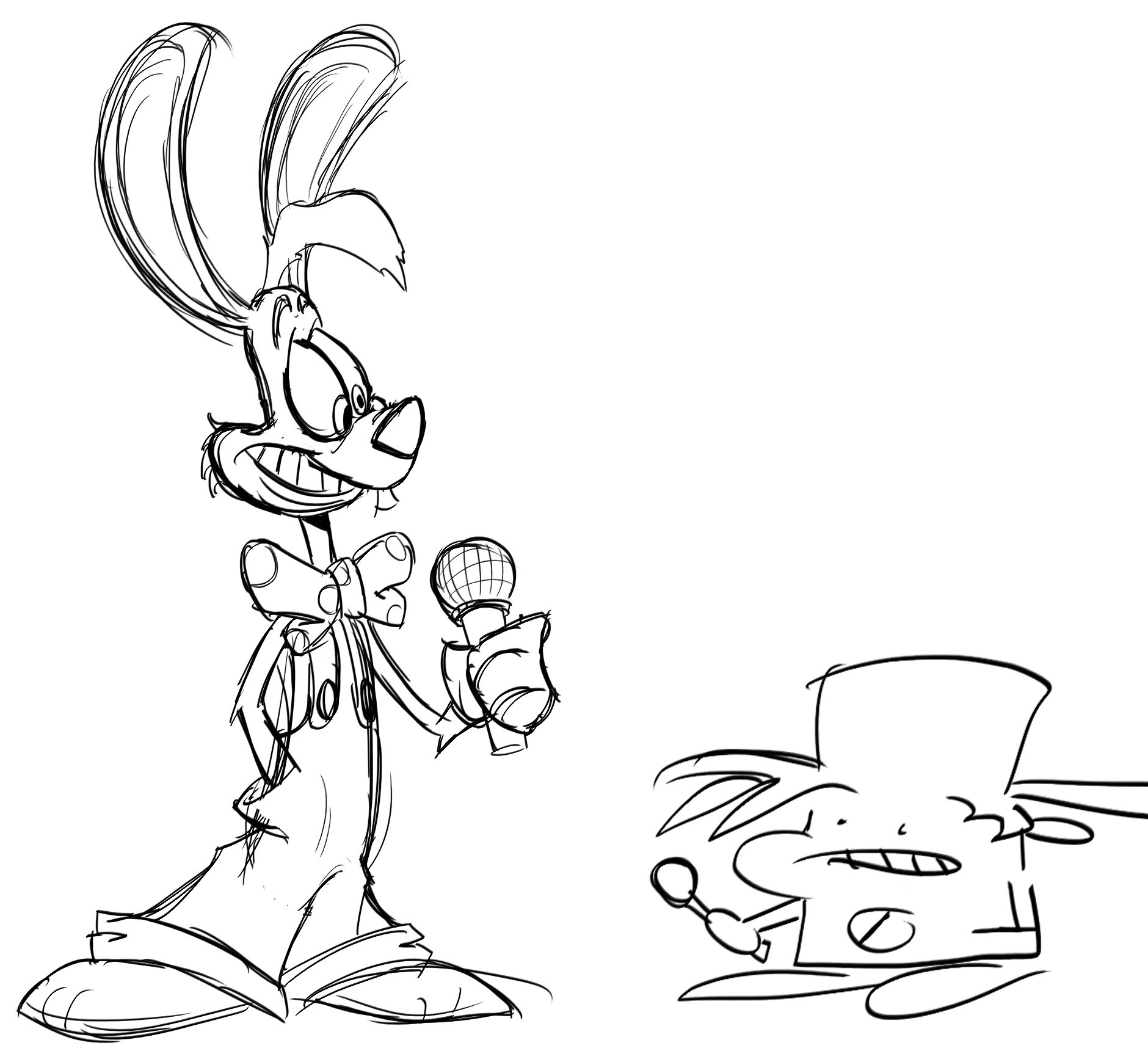 Theboodler on x back on fnf roger rabbit nonsense httpstcoxliybnwwm x