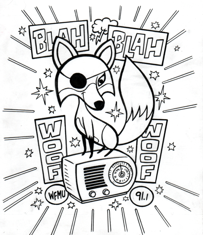 Blah blah woof woof with fox playlist from march