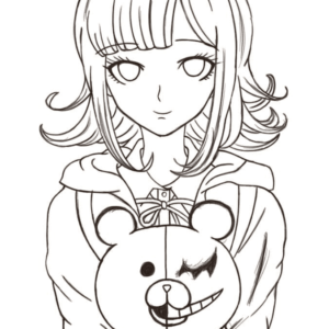 Danganronpa coloring pages printable for free download