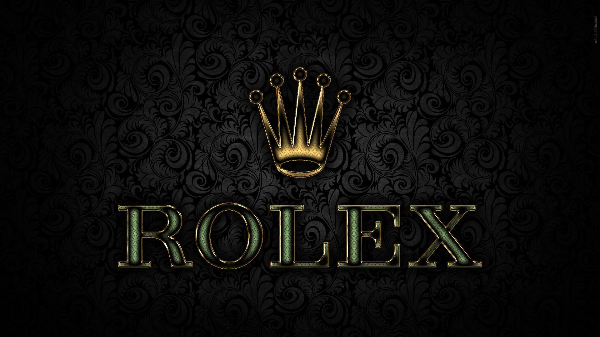 X rolex brand logo wallpaper