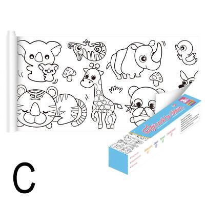 Animal childrens drawing roll of paper for kids colorings roll drawing paper p