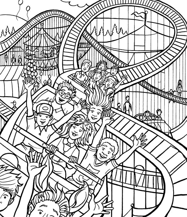 March start up blog roller coaster drawing roller coaster coloring pages