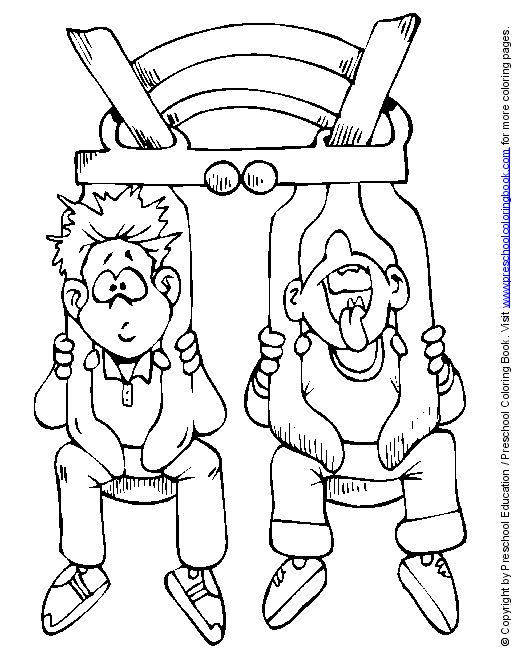 Www amusement park coloring page