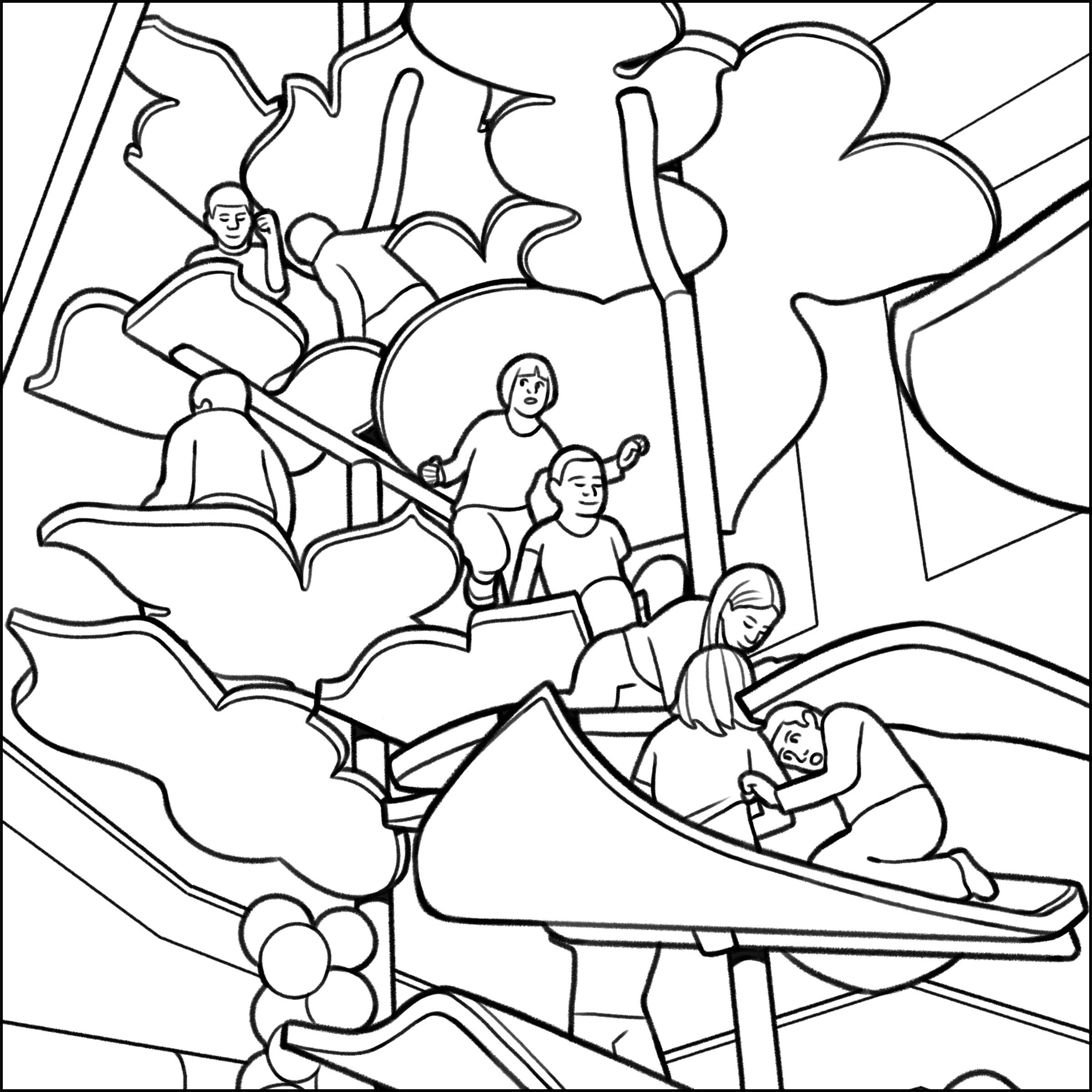 Coloring book pages â luckey climbers