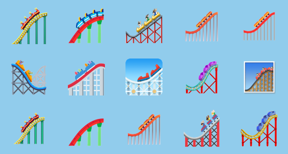 Ð roller coaster emoji