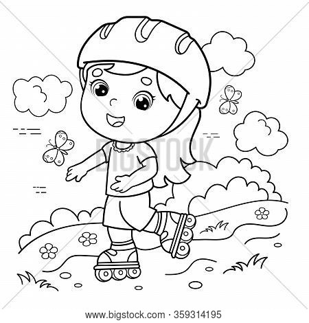 Coloring page outline vector photo free trial bigstock