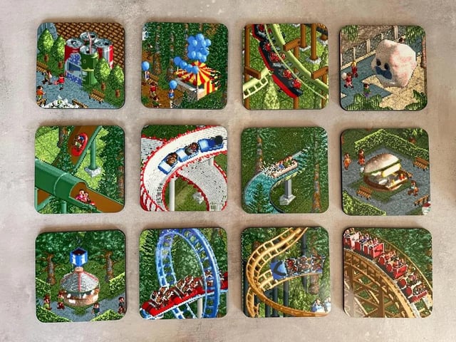 Giveaway i just restocked my etsy roller coaster coasters for holiday shopping ill send a free