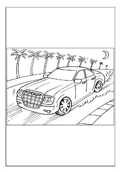 Printable car coloring pages collection for kids who love vehicles pdf