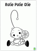 Rolie polie olie coloring pages