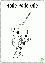 Rolie polie olie coloring pages