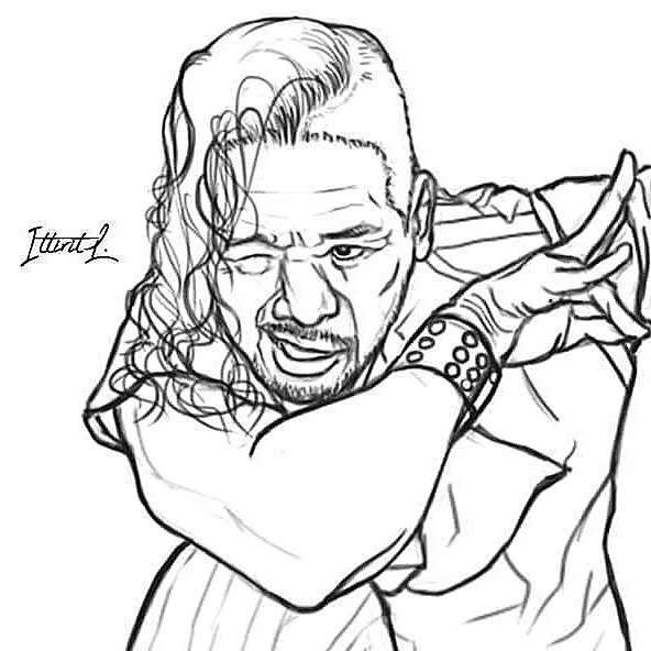 Ittiritl on x the king shinsukenakamura nakamura wwe drawing lineart artiston httpstcoyzdvwvox x