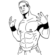 Top free printable john cena coloring pages online