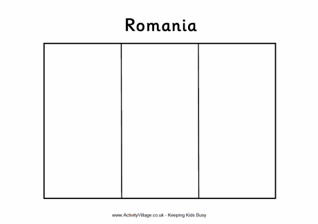 Romania flag louring page flag loring pages romania flag loring pages