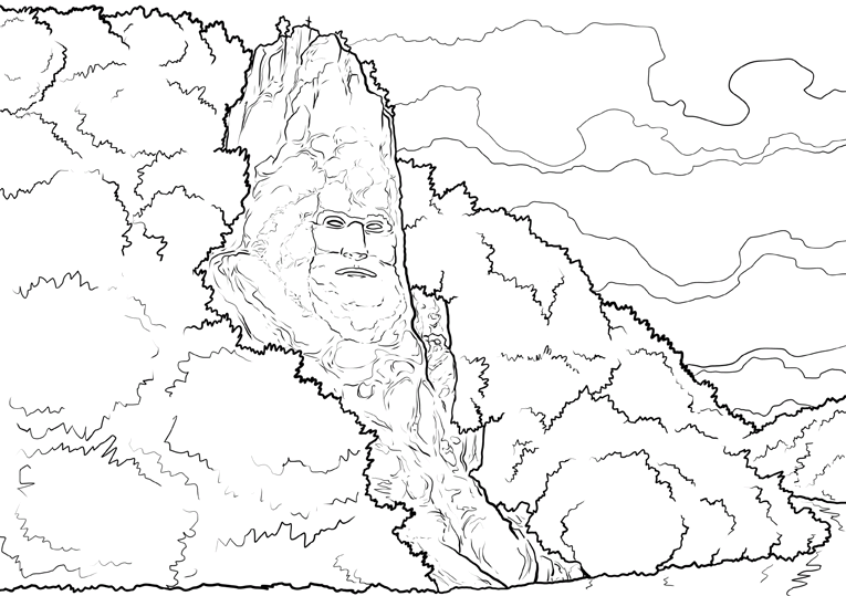 Romania coloring pages