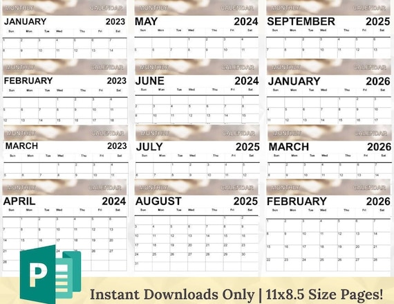 Church calendar ms publisher file year and file size x church bulletin board calendar or program insert