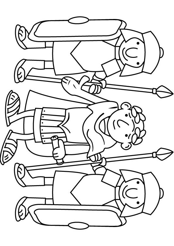 Romans coloring pages online