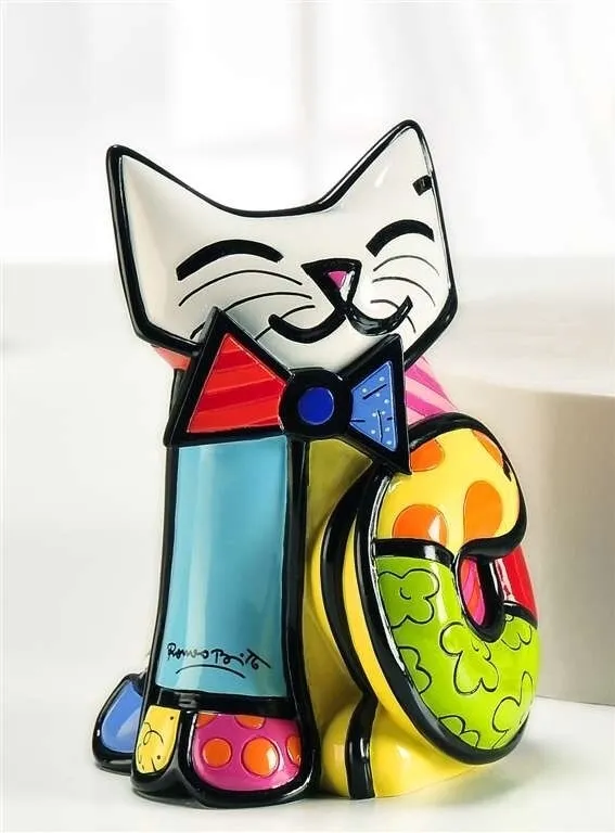 Romero britto fun cat