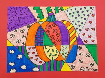 Romero britto pumpkins by sheryl schluenz tpt