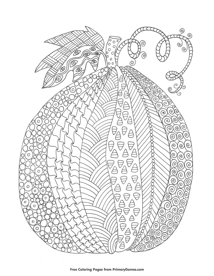 Tall pumpkin coloring page â free printable ebook fall coloring pages pumpkin coloring pages coloring pages