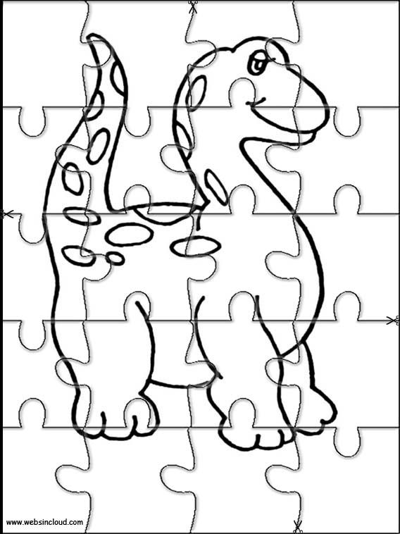 Printable jigsaw puzzles to cut out for kids animals coloring pages jigsaw puzzles for kids dinosaur crafts kids storytime crafts