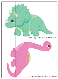 Free for kids dinosaur part puzzles dinosaurs preschool dinosaur dinosaur activities