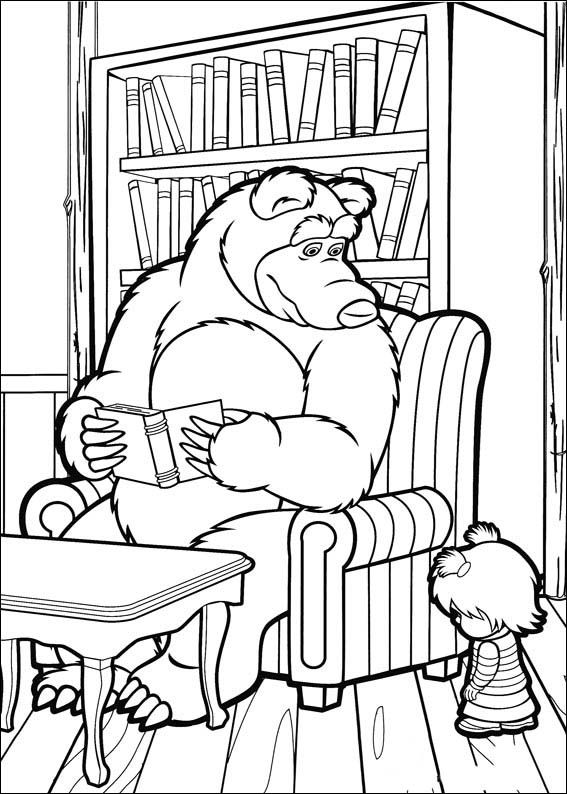 Masha and the bear coloring pages rompecabezas para imprimir masha y el oso pãginas para colorear disney