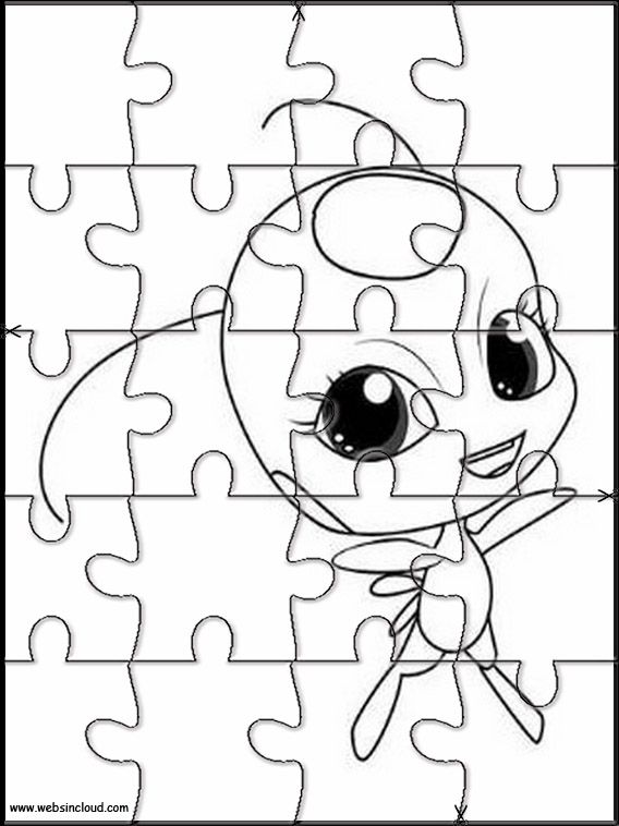 Printable jigsaw puzzles to cut out for kids miraculous