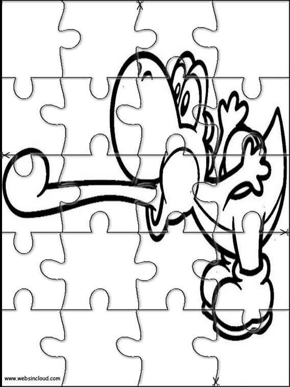 Printable jigsaw puzzles to cut out for kids mario bros coloring pages mario bros mario coloring pages super mario brothers birthday