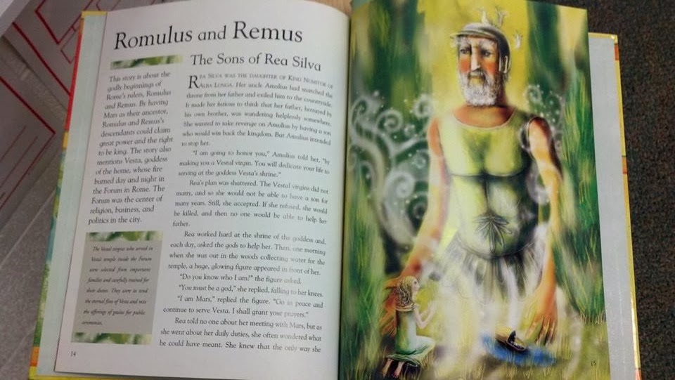 Virginia world history teacher romulus and remus mythology ic